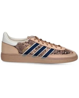 adidas Spezial Snakeskin-Effect Sneakers - White