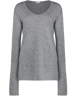 Malo Oberteil aus Jersey - Grau