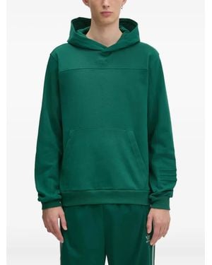 adidas Panelled Hoodie - Green
