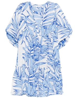 Poupette Cruz Mini Dress - Blue