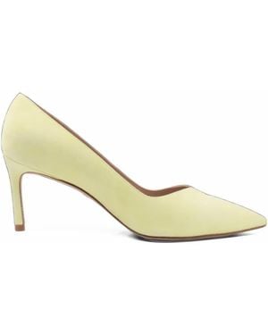 Stuart Weitzman Anny Pointed-Toe Pumps - Metallic