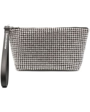 Alexander Wang Heiress Clutch Bag - Grey