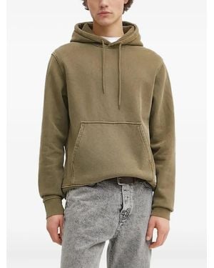 Samsøe & Samsøe Organic Cotton Blend Hoodie - Green