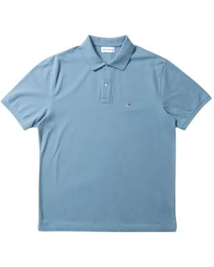 Dean Edmonds Wilson Logo-Embroidered Polo Shirt - Blue