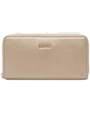 Liu Jo Large Zip Wallet - Neutro