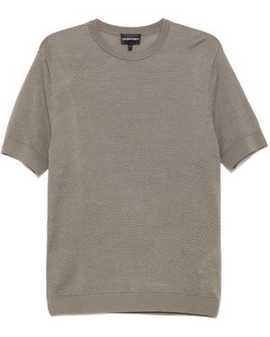 Emporio Armani ニット Tシャツ - グレー
