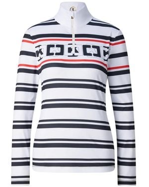 Bogner Beline Performance Top Met Logo-Print - Wit