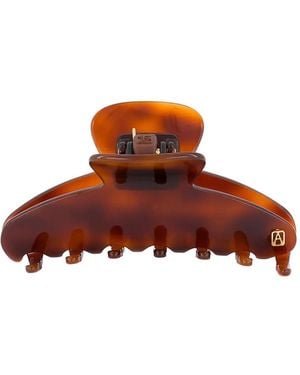 Alexandre De Paris Saint Germains Hair Clip - Brown