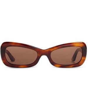 Ganni X Ace & Tate Brooke Sunglasses - Brown