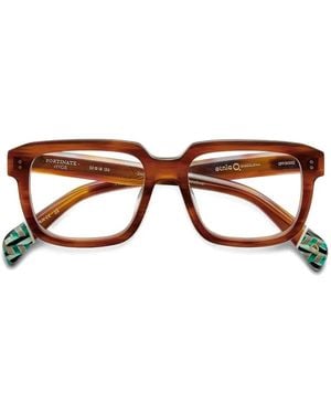 Etnia Barcelona Gafas Portinatx Con Montura Cuadrada - Marrón