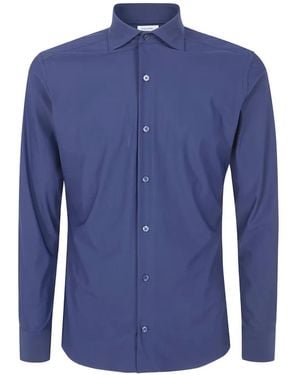 Tintoria Mattei 954 Buttoned Shirt - Blue