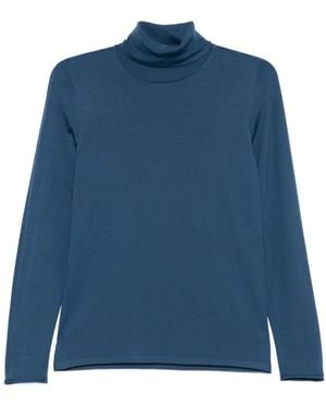 Le Tricot Perugia Turtleneck Long-Sleeves Jumper - Blue