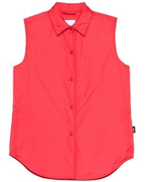 Aspesi Gilet À Design Matelassé - Pink