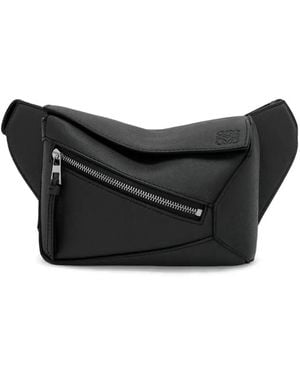 Loewe Mini Puzzle Belt Bag - Black