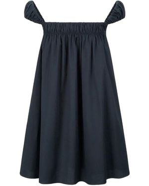STAUD Beau Minikleid - Blau