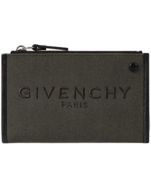 Givenchy Cargo Kartenetui Aus Canvas - Schwarz