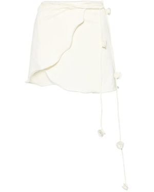 LaRevêche Asymmetric Pareo - White