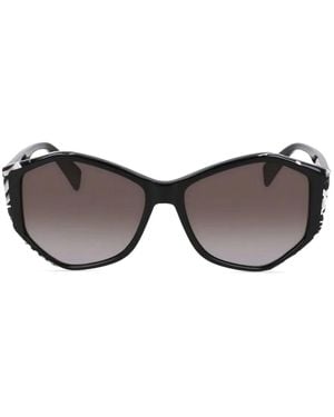 Liu Jo Geometric-Frame Sunglasses - Grey
