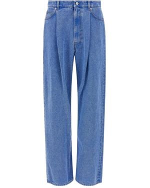 Marni Jeans mit Bundfalten - Blau