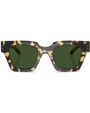 Dolce & Gabbana Square-Frame Sunglasses - Green