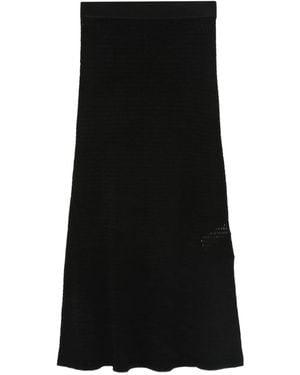 Victoria Beckham Aラインスカート - ブラック