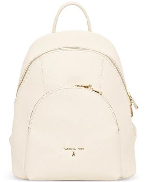 Patrizia Pepe Zipped Backpack - White