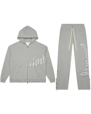 Godspeed Logo-Print Tracksuit - White