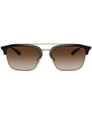 Emporio Armani Occhiali Da Sole Squadrati - Marrone
