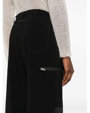 MM6 by Maison Martin Margiela Pants & Shorts - Black
