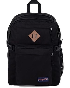 Jansport Main Campus Logo-Detail Backpack - Black