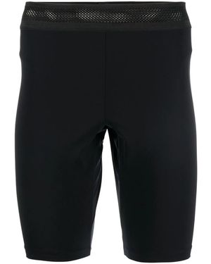 OVER OVER Shorts Da Ciclismo Con Stampa - Blu