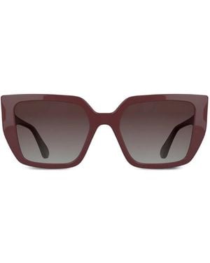 KARL LAGERFELD Square-Frame Sunglasses - Purple