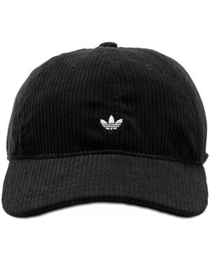 adidas Trefoil Corduroy Baseball Cap - Black