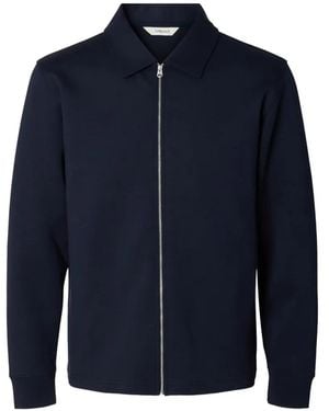 SELECTED Veste À Fermeture Zippée - Blue