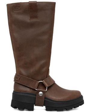 Sorel Joan Biker Boots - Brown