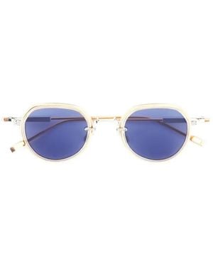 Sato Eyewear Belel Ii Round-Frame Sunglasses - Blue