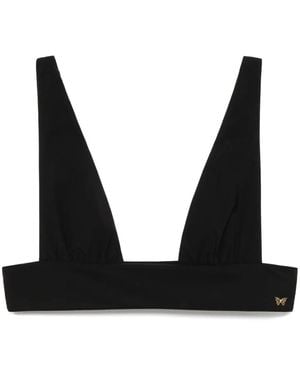 Kiki de Montparnasse Echauffe ビキニトップ - ブラック