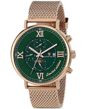 Christian Van Sant Somptueuse Ltd 46Mm Watch - Green