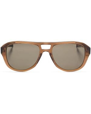 Dita Eyewear Pilot-Frame Sunglasses - Brown