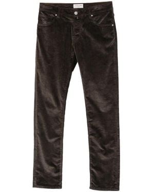 Jacob Cohen Nick Corduroy Slim-Fit Pants - Black