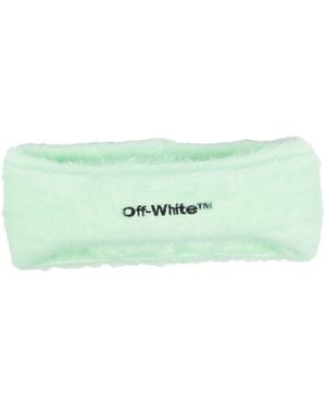 Off-White c/o Virgil Abloh Embroidered-logo Headband - Green