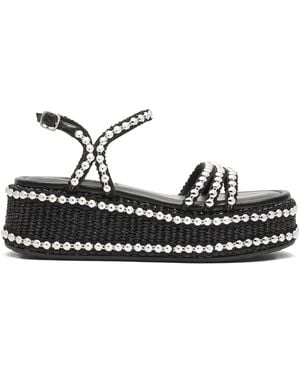 Casadei Sandali Con Plateau - Nero