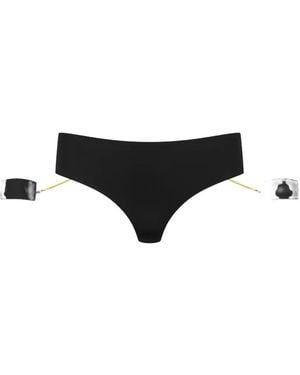 Maison Close Chain-Cuffs Briefs - White