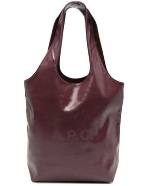 A.P.C. Ninon Tote Bag - Lila