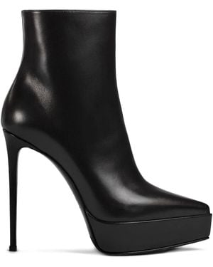 Le Silla 140Mm Uma Ankle Boots - Black