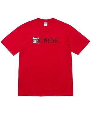 Supreme Skull T-Shirt - Red