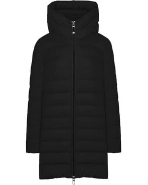 DUNO Cellini Hooded Coat - Black
