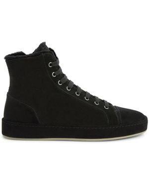 Giuseppe Zanotti スエード スニーカー - ブラック