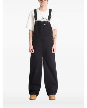Dickies Logo-Patch Jumpsuit - Black