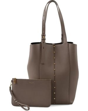 トートバッグ GOLDEN  DELUXE BRAND 24.7 EW SHOPPING BAG IN CANVAS Golden Goose Shopping 24.7 Ew Canvas Bags in Grey | Lyst Canada